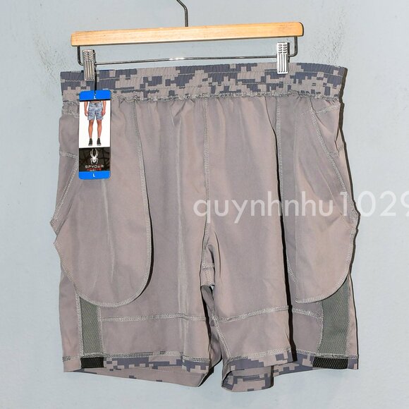 Spyder Active Men’s Woven Short gray - Picture 6 of 9